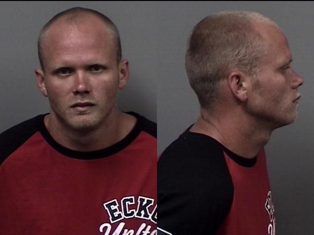 Tyler Tyree arrested March 8 on a misdemeanor charge of domestic battery.